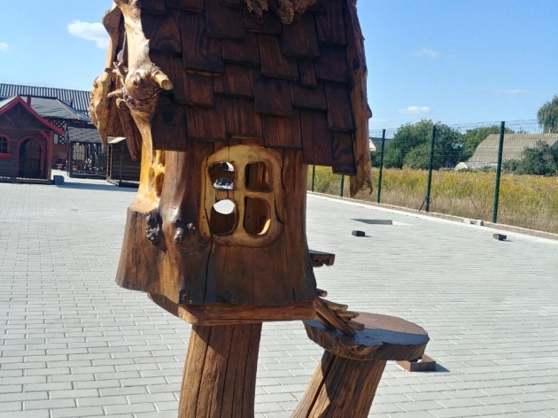 Декоративний будиночок-нічник