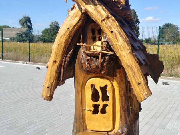 Декоративний будиночок-нічник