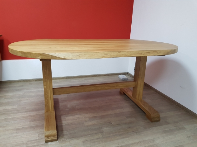 Dining Table of Oak W 0171