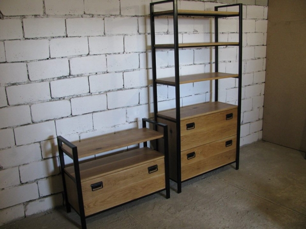 Buffet with Stand of Oak`s Solid