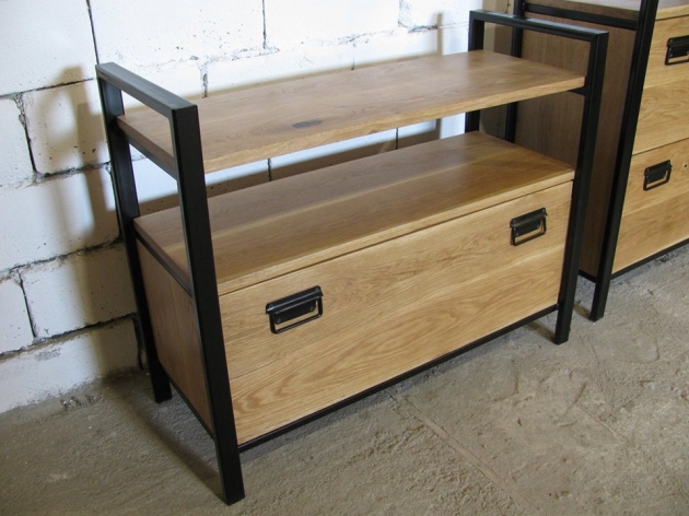 Buffet with Stand of Oak`s Solid