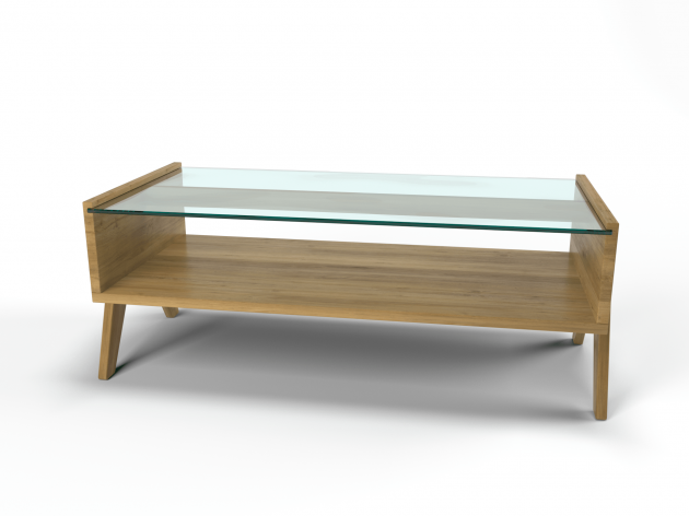 Кавовий столик Glasswood