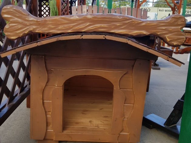 Middle Kennel With Bone (color - tick)