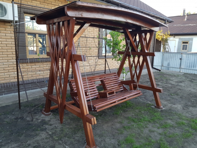 Гойдалка з дерева (0085)