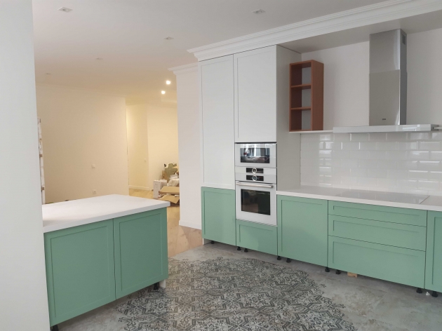 KITCHEN NEW GREEN