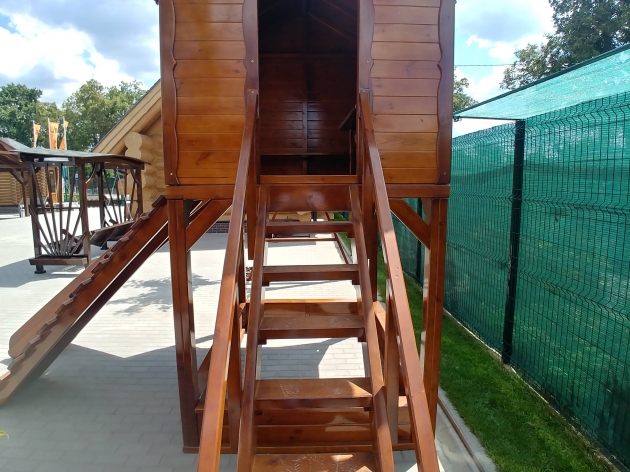 Children's Playground of Wood (014)