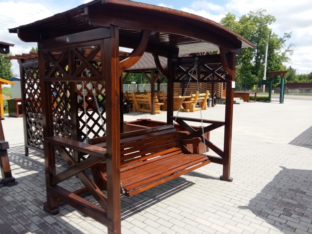 Гойдалка з дерева (0089)