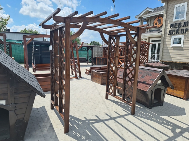 Арка з дерева (0144)