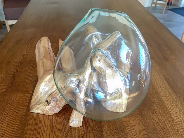GLASS VASE DROP KR2011