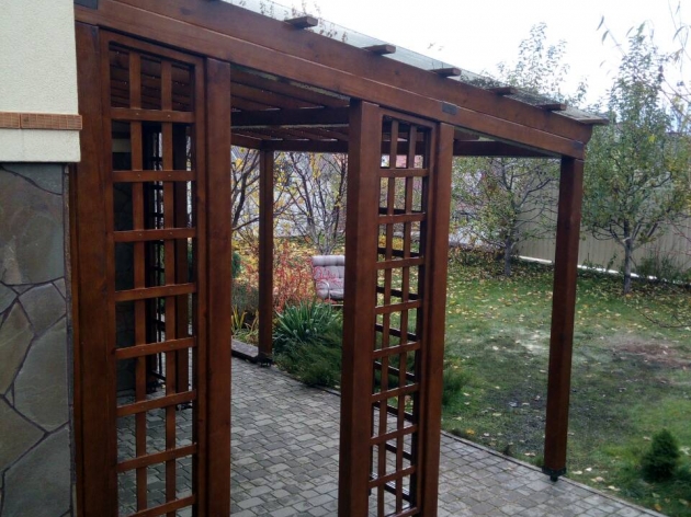 Терраса из дерева (6590)
