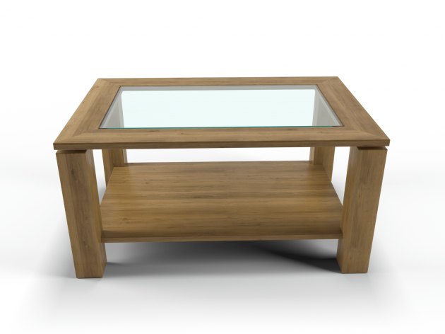 Coffee Table Quad glass