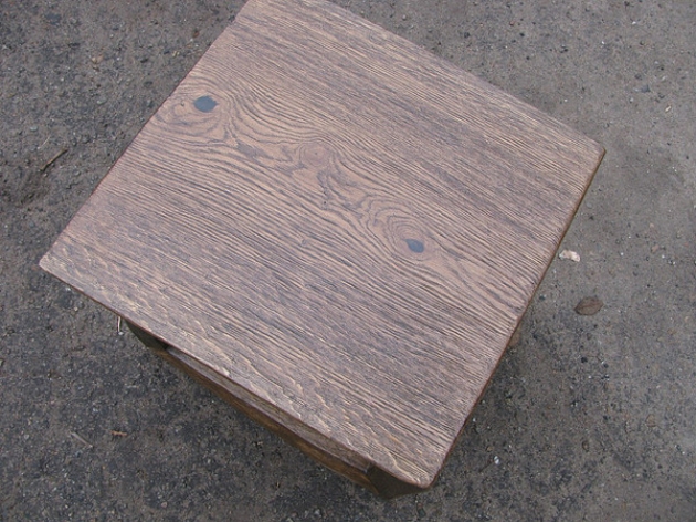 Bedside Table of Oak`s Solid