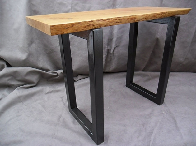 Консоль із масиву дуба 011