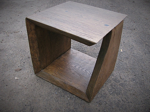 Bedside Table of Oak`s Solid
