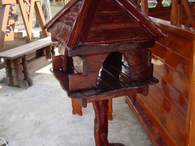 Decoration for Garden House on Chicken Leg (0118)