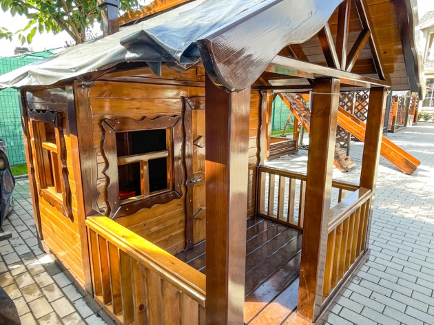 Children's house with a terrace