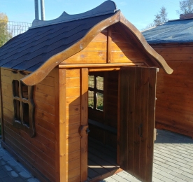 Дитячий будиночок із дерева (0139)