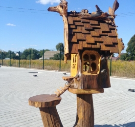 Декоративний будиночок-нічник