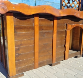 Будка односкатна  (0015)