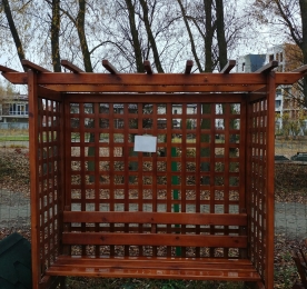 Пергола з дерева (0179)
