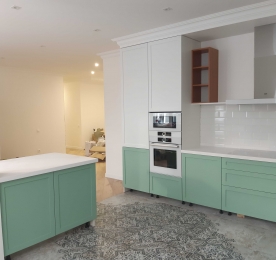 KITCHEN NEW GREEN