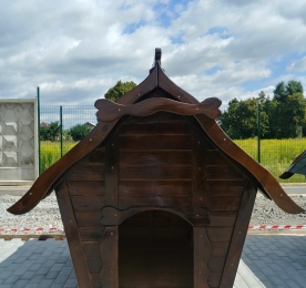 Будка з дерева велика (0178)