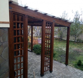 Терраса из дерева (6590)