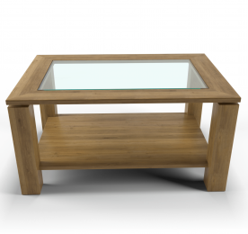 Coffee Table Quad glass