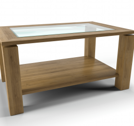 Coffee Table Quad glass