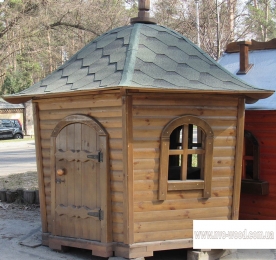 Дитячий будиночок із дерева (1116)