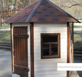 Дитячий будиночок із дерева (1117)