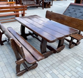 Комплект садових меблів Ведмідь (прямокутний)