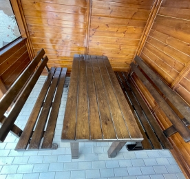 Комплект садових меблів (темний)