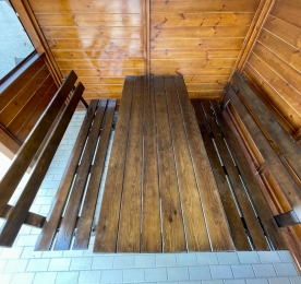 Комплект садових меблів (темний)