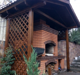 Awning Over Barbecue