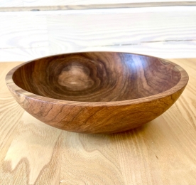Bowl of natural wood (W 001)